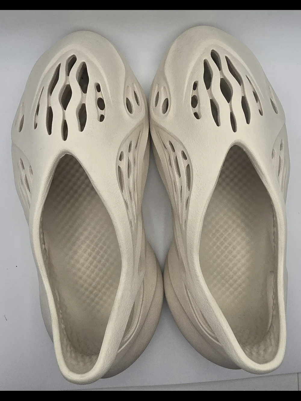 adidas Foam Slip-On Sandal Cream
